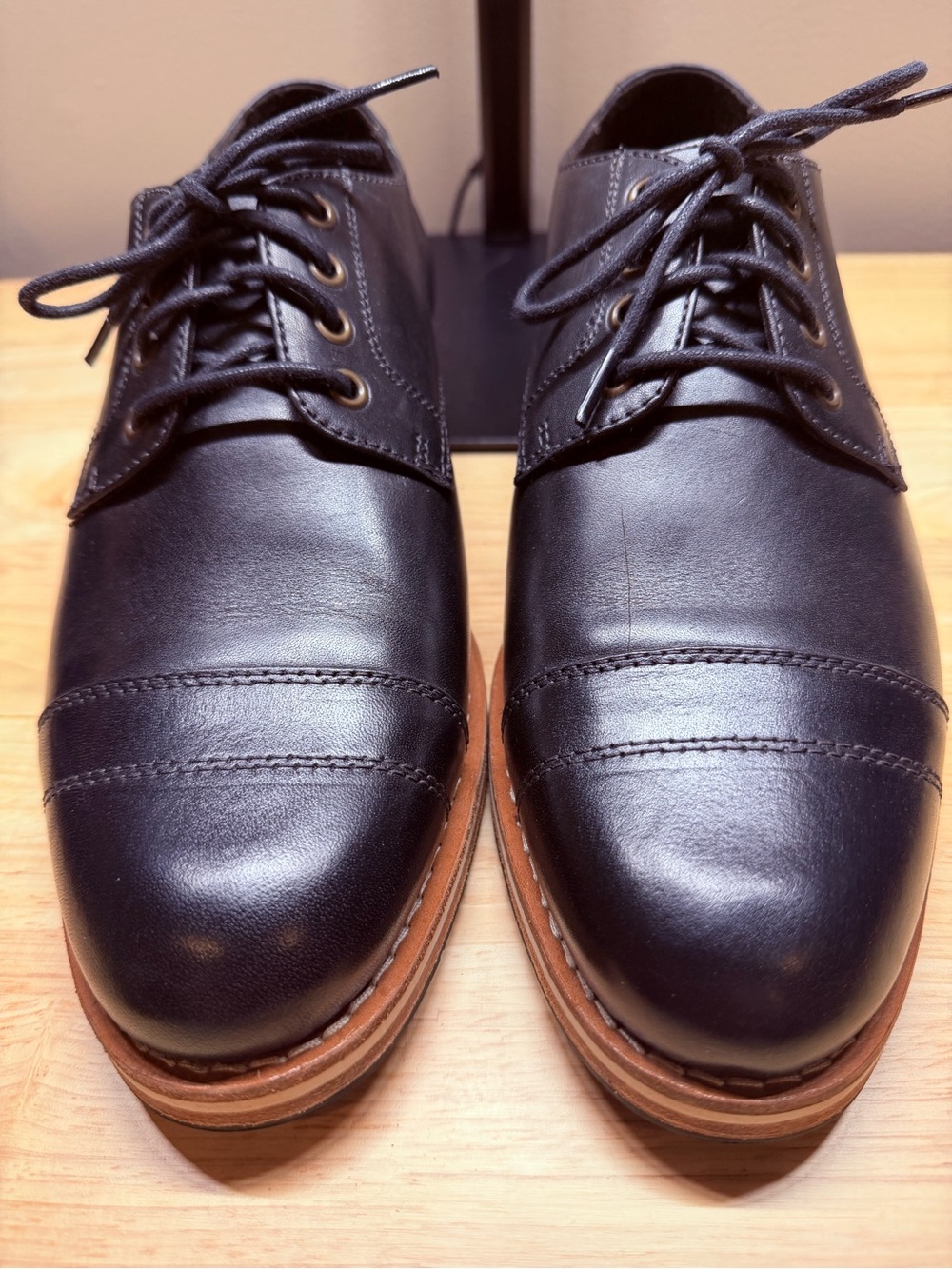 Helm Mens Shoes The Bradley Black Leather Casual Dress Mens Size 10.5 D